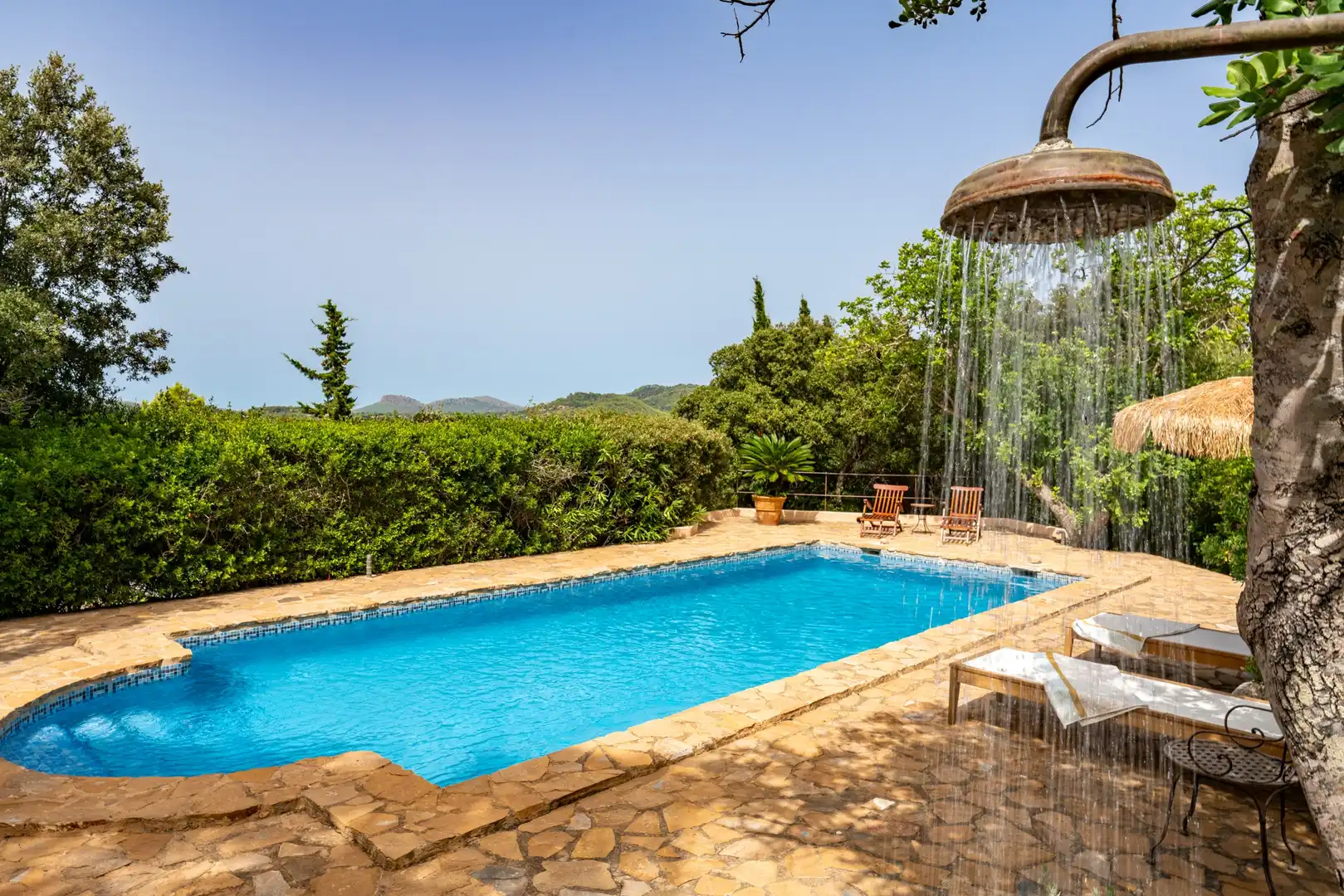 Schwimmbecken von Country house zum Verkauf in Artà mit Klimaanlage, Heizung und Terrasse
