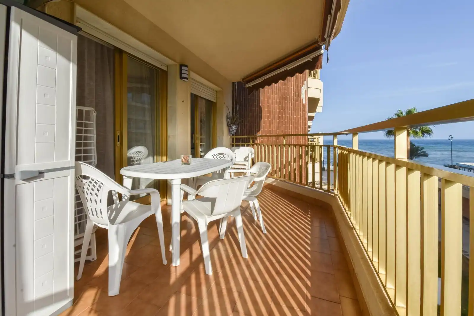 Terrace of Apartments for rent in Fuengirola  with Air Conditioner, Heating and Private garden