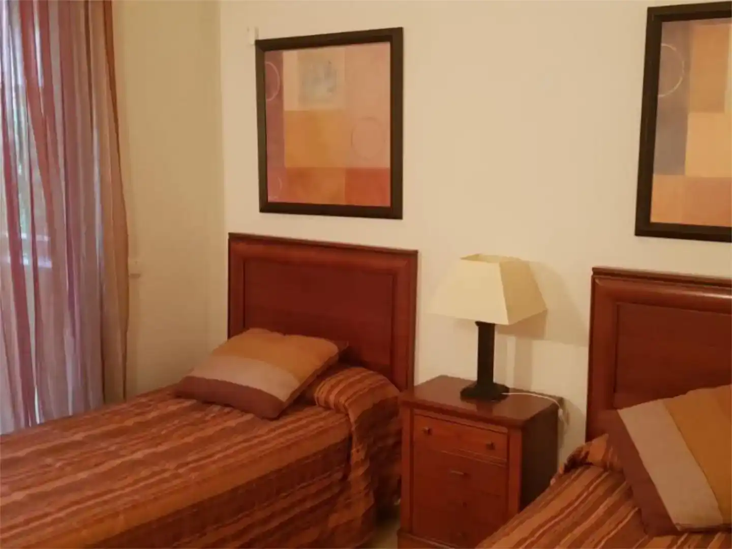 Bedroom of Flat for rent in Marbella  with Air Conditioner, Swimming Pool and Balcony