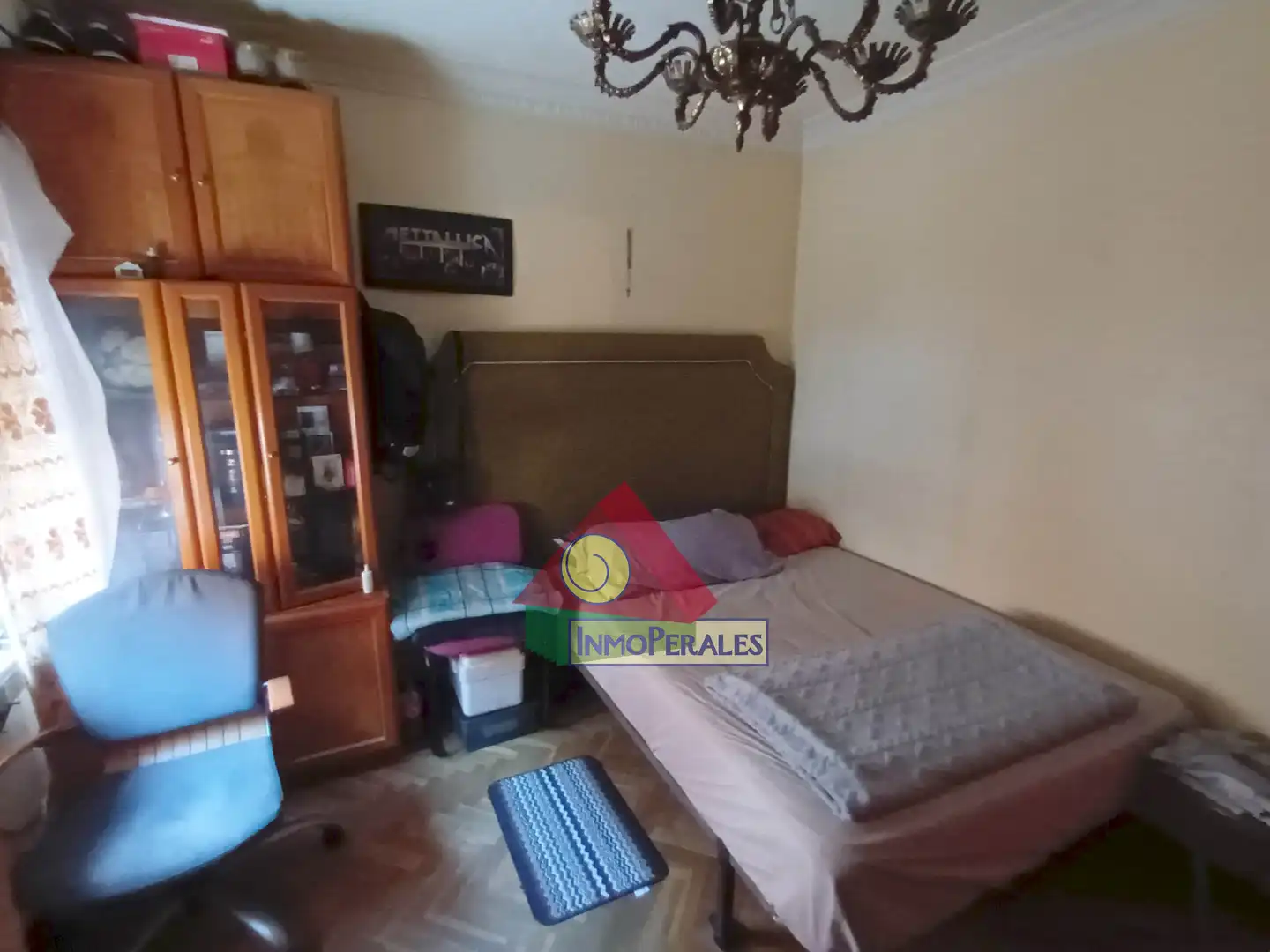 Schlafzimmer von Wohnung zum Verkauf in Madrid mit Heizung, Parkett und Terrasse