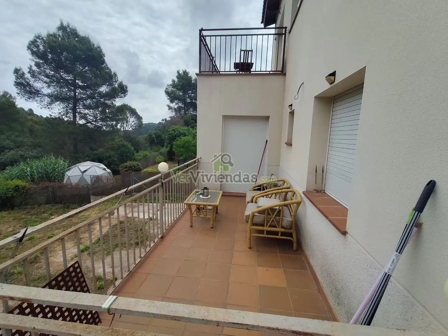 Terraza de Casa o chalet en venta en Corbera de Llobregat con Calefacción, Jardín privado y Parquet