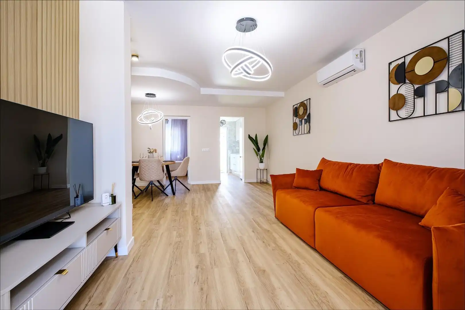 Sala de estar de Casa adosada en venta en Orihuela con Aire acondicionado, Terraza y Trastero