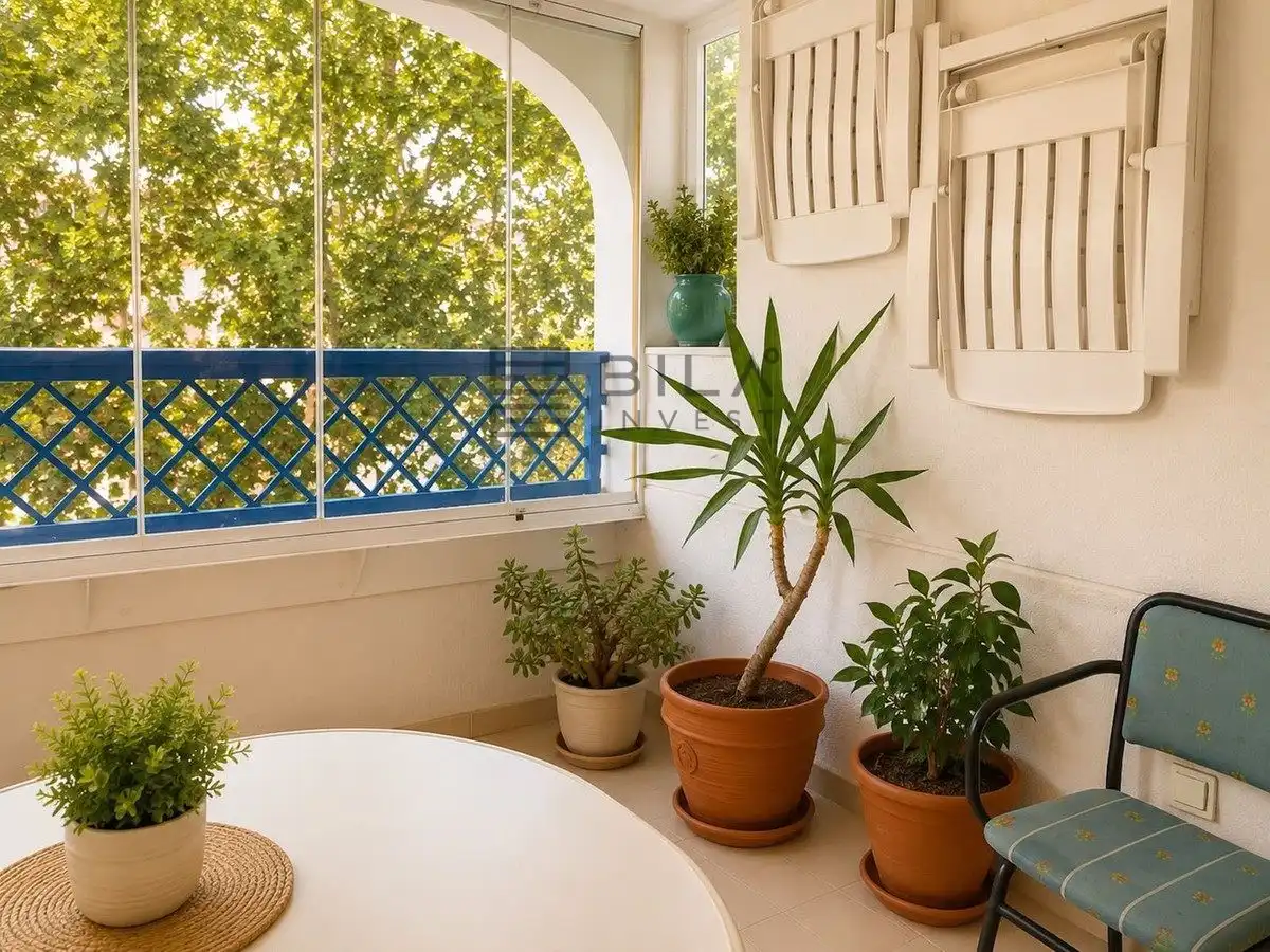 Balcony of Flat for sale in Mijas  with Air Conditioner and Terrace