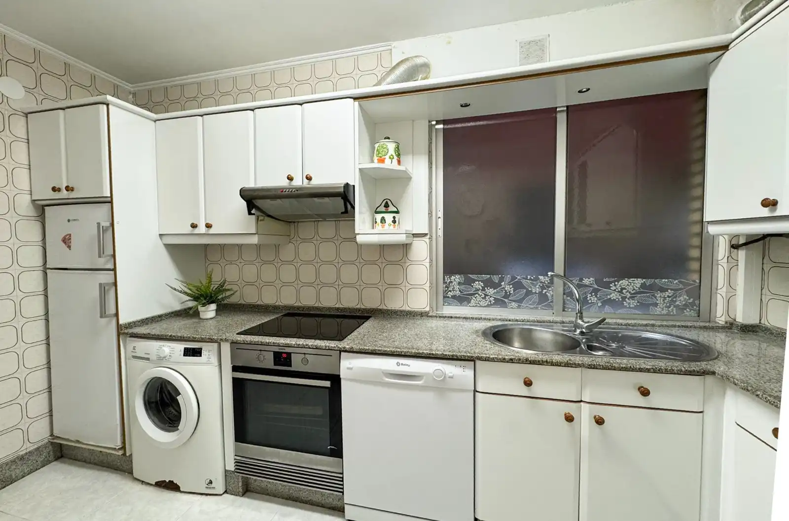 Cocina de Piso de alquiler en Narón con Amueblado