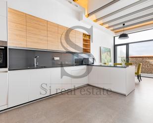 Kitchen of Planta baja for sale in  Barcelona Capital  with Air Conditioner, Terrace and Storage room