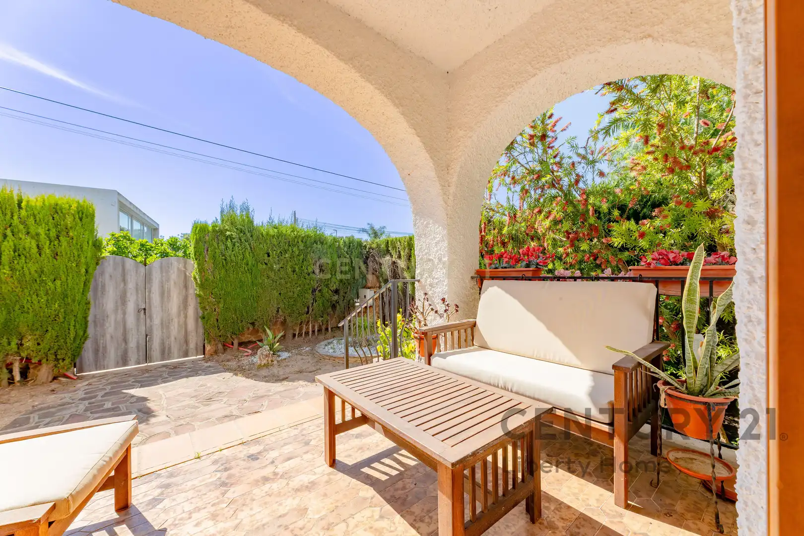 Terrassa de Casa o xalet en venda en Náquera amb Aire condicionat, Jardí privat i Traster