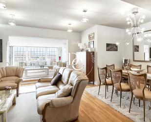 Living room of Attic for sale in  Barcelona Capital  with Air Conditioner, Heating and Terrace