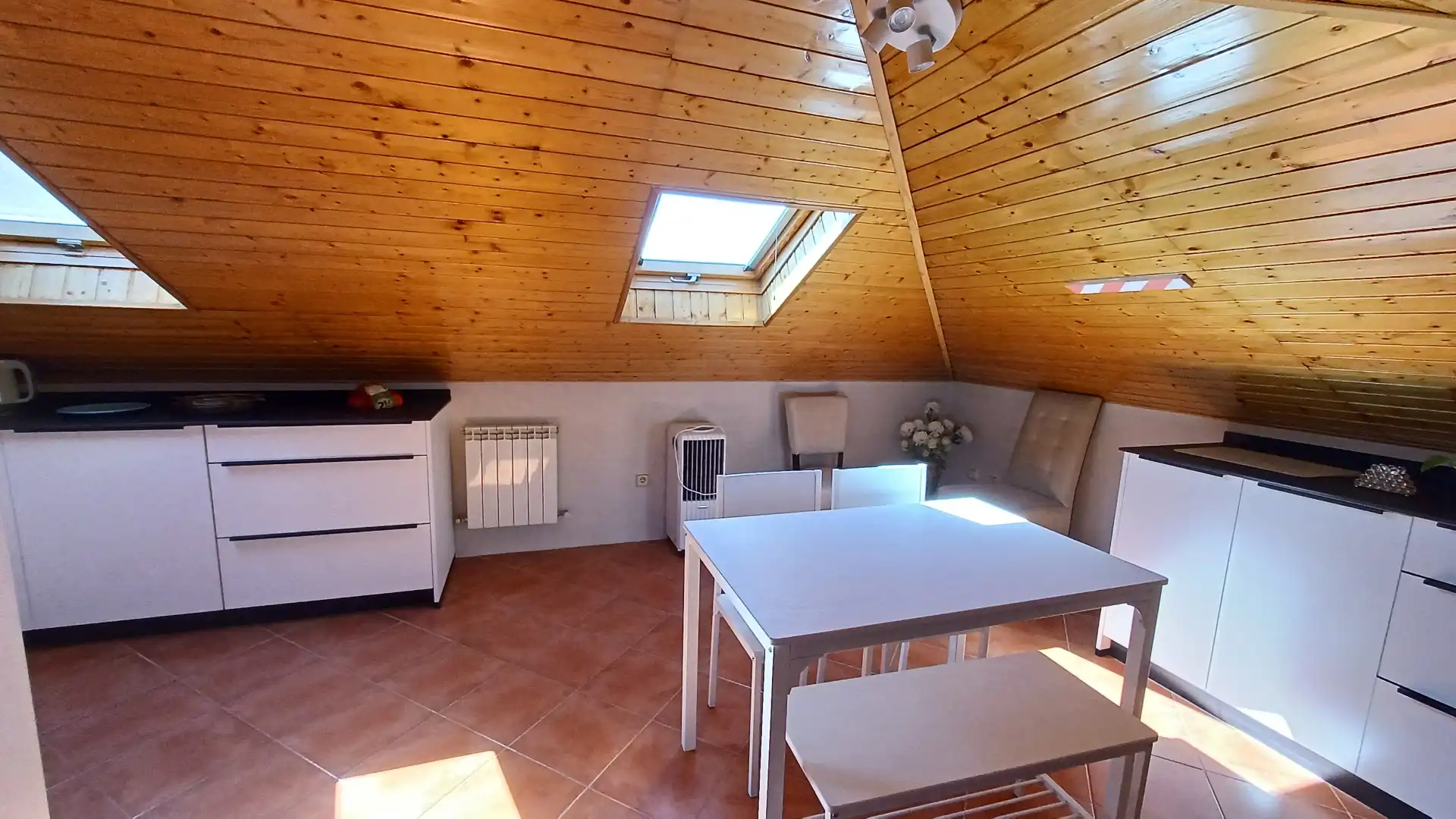 Kitchen of Houses for sale in Moralzarzal  with Air Conditioner, Private garden and Terrace