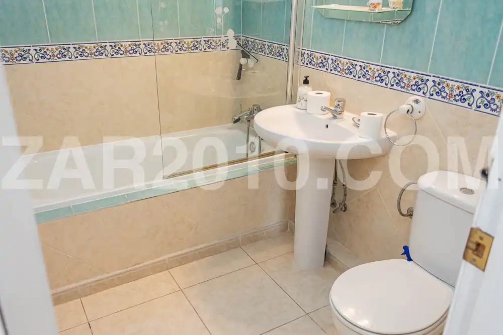 Bany de Casa o xalet en venda en Mojácar amb Aire condicionat, Jardí privat i Terrassa