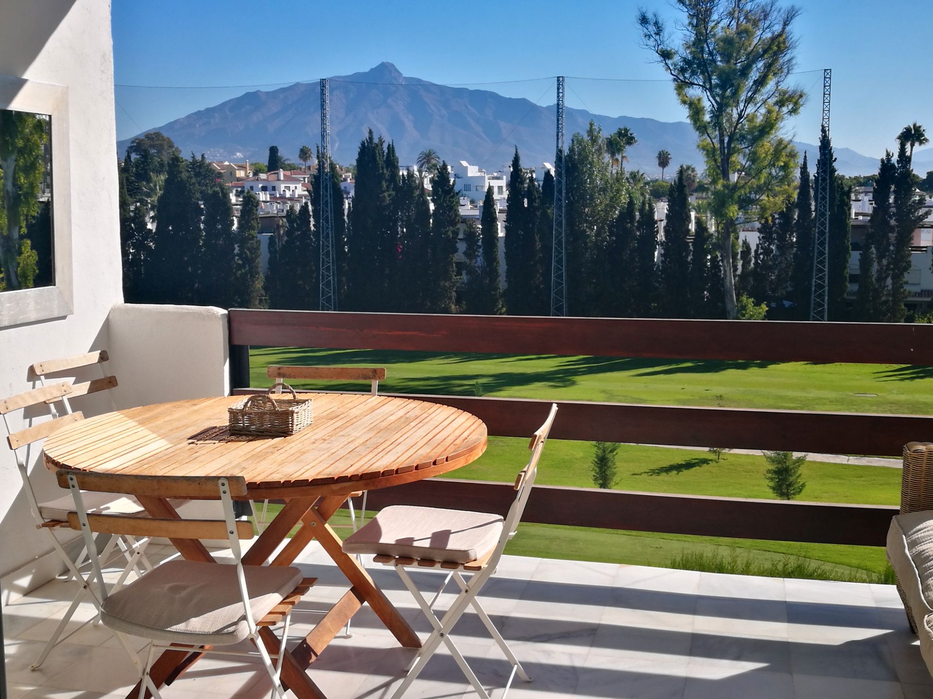 Garden of Flat to rent in Marbella  with Air Conditioner, Heating and Terrace