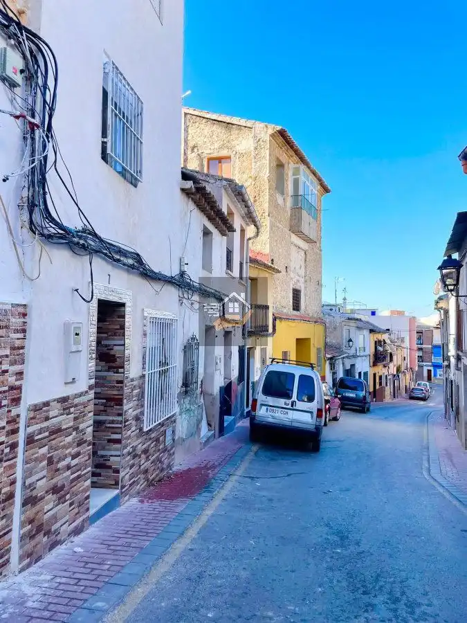 Vista exterior de Casa adosada en venta en Cieza con Terraza