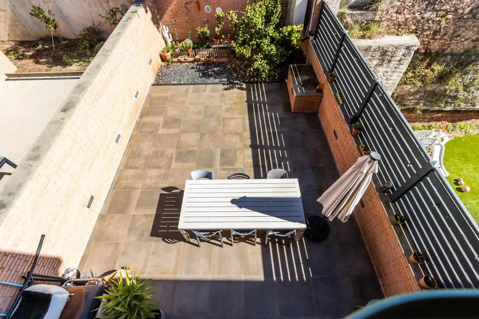 Terrassa de Casa o xalet en venda en Sant Llorenç Savall amb Calefacció, Jardí privat i Parquet
