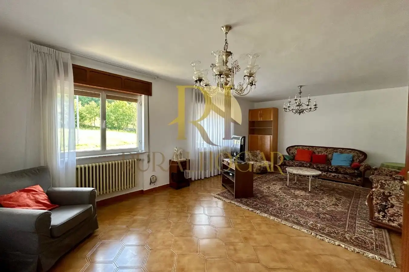 Sala de estar de Casa o chalet en venta en Soto y Amío con Calefacción y Terraza