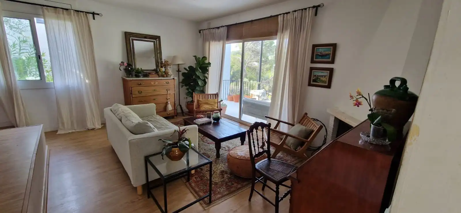 Sala de estar de Casa o chalet en venta en Sant Pere de Ribes con Aire acondicionado, Jardín privado y Terraza