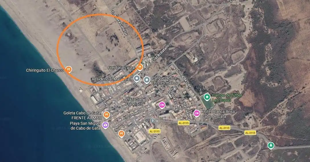 Terreno residencial en venta en Cabo de Gata