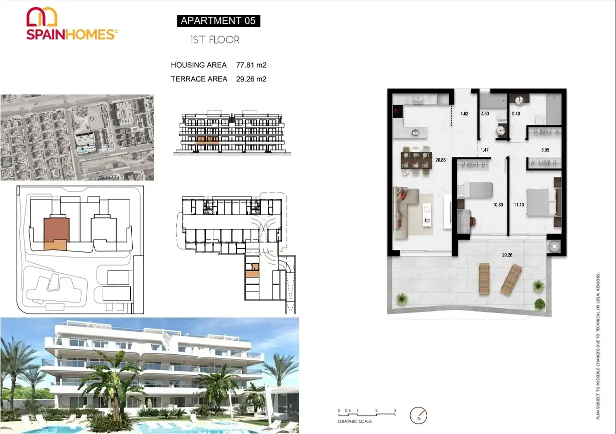 Apartament amb terrassa en venda a Orihuela Costa, imagen 40