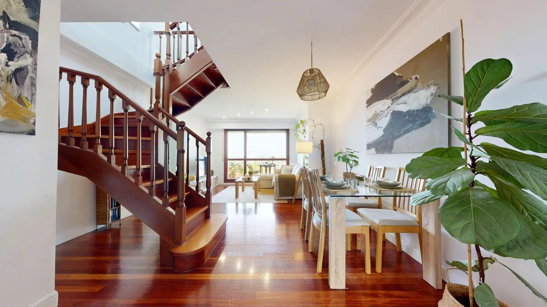 Comedor de Ático en venta en Leioa con Calefacción, Terraza y Trastero