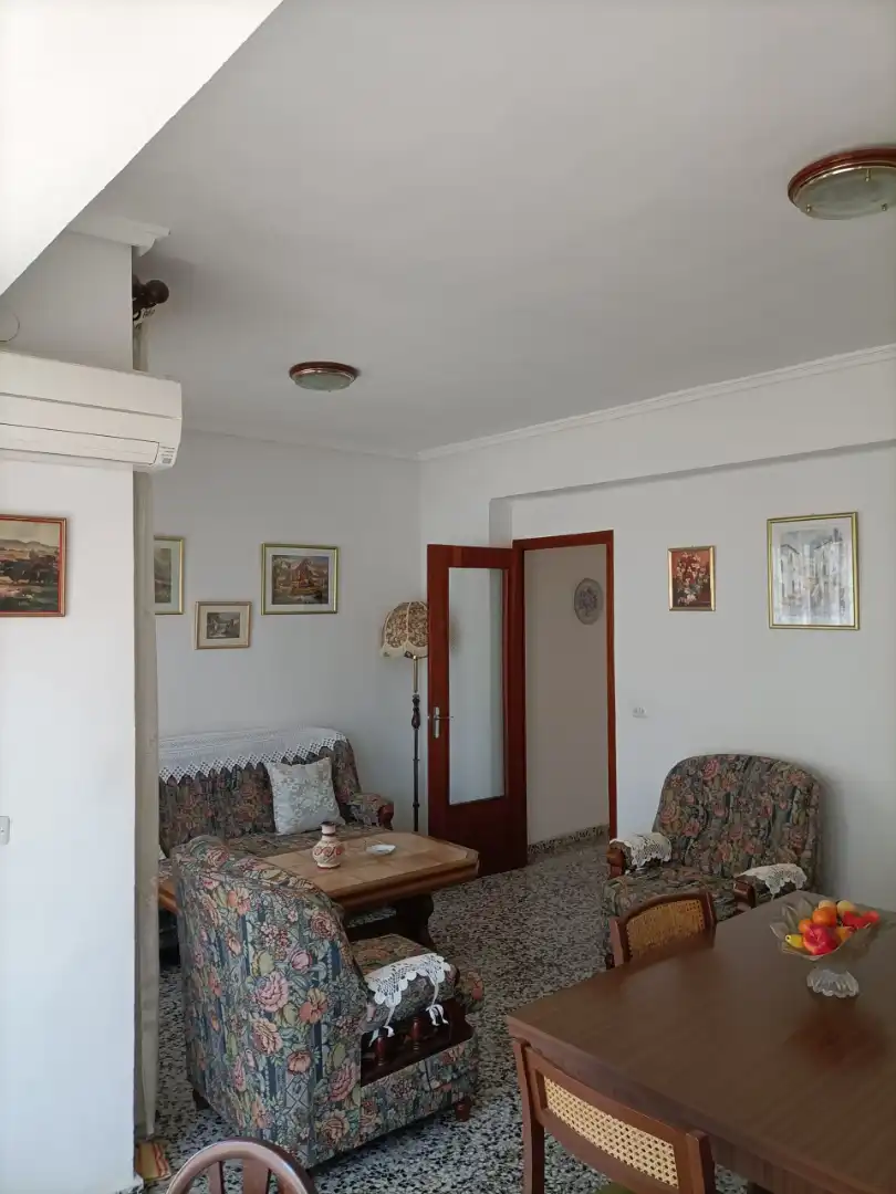 Sala d'estar de Pis en venda en Viver amb Aire condicionat, Terrassa i Traster