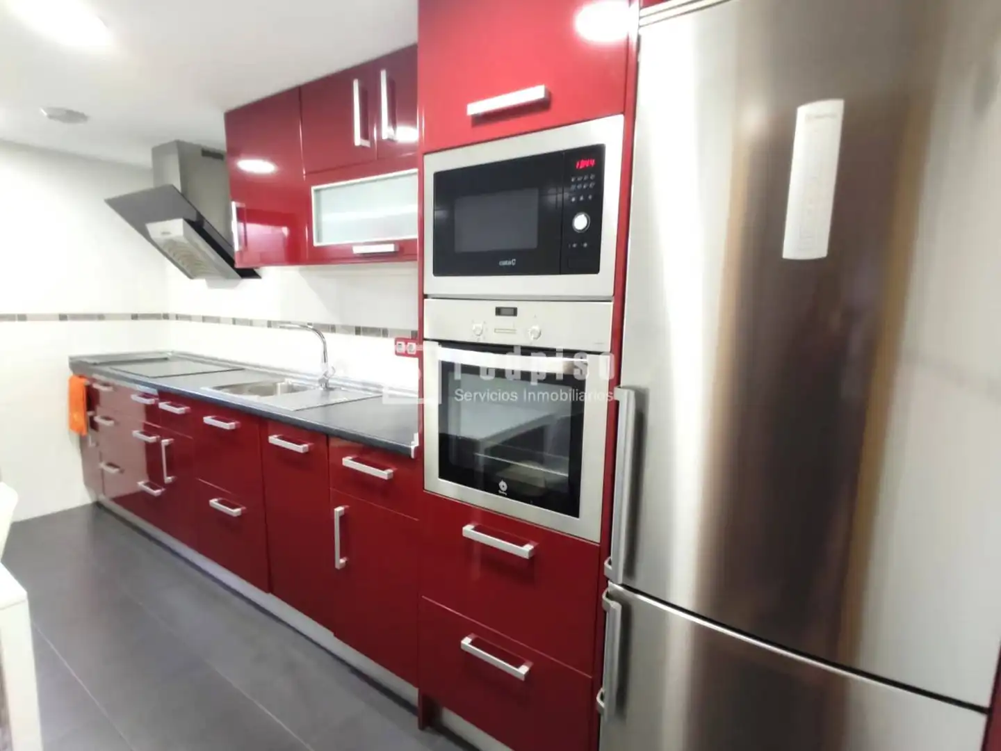 Cocina de Piso de alquiler en Móstoles con Aire acondicionado, Calefacción y Trastero