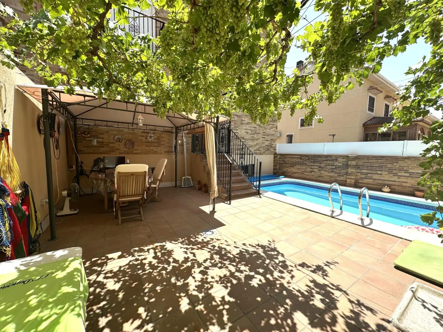Terrace of Detached homes for sale in Arganda del Rey  with Heating, Terrace and Swimming Pool
