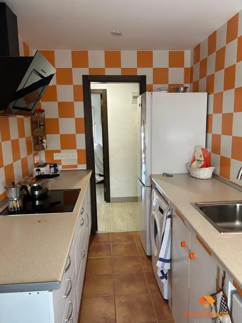 Kitchen of Flat for rent in Mérida  with Air Conditioner, Furnished and Balcony