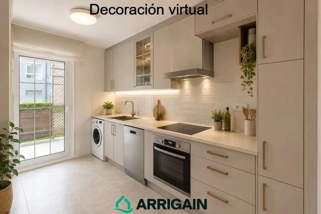 Cocina de Piso en venta en Donostia - San Sebastián  con Calefacción, Terraza y Trastero