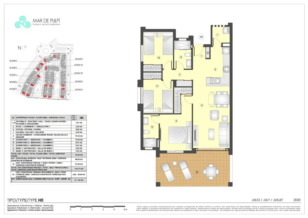 Apartamento con piscina en venta en San Juan de los Terreros, imagen 4