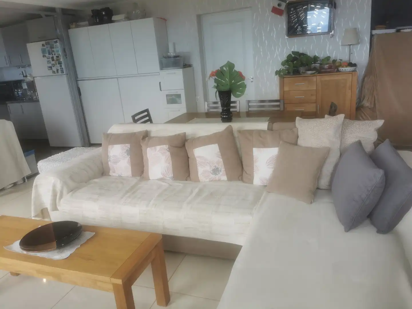 Living room of Houses for sale in Arona  with Air Conditioner, Private garden and Terrace