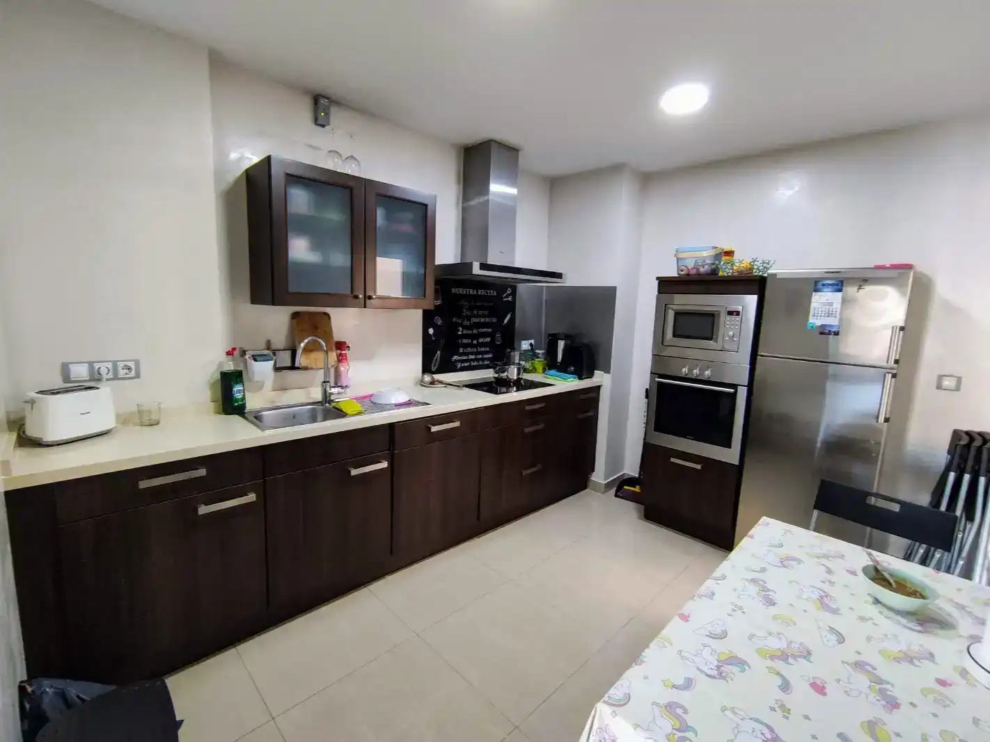 Küche von Wohnung zur Miete in Los Barrios mit Schwimmbad und Balkon