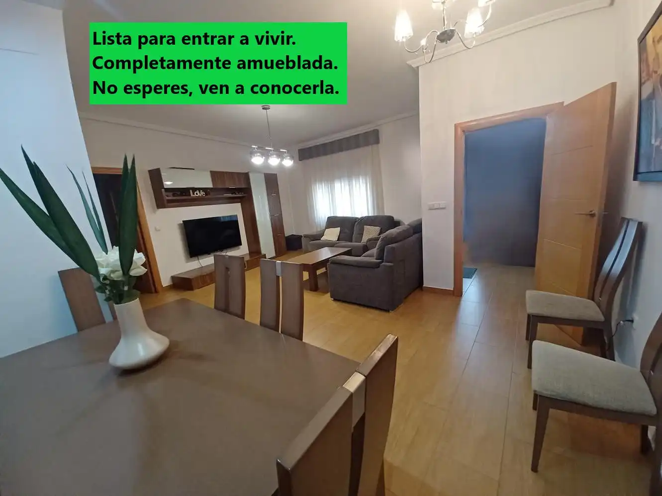 Sala de estar de Casa o chalet en venta en La Roda, Albacete