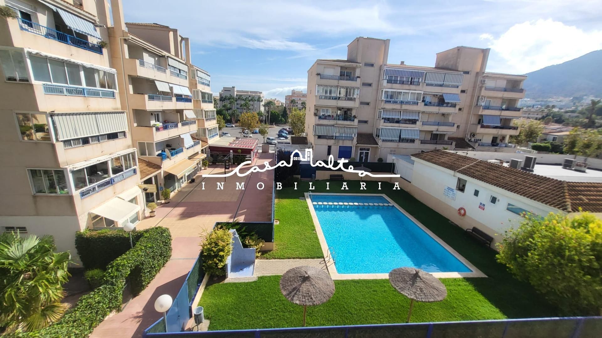 Exterior view of Flat for sale in L'Alfàs del Pi  with Heating, Terrace and Community pool