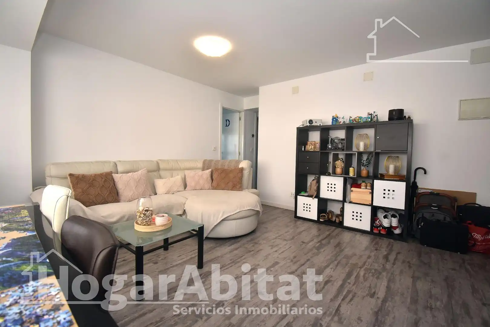 Sala de estar de Piso en venta en Castellón de la Plana / Castelló de la Plana con Calefacción, Amueblado y Balcón