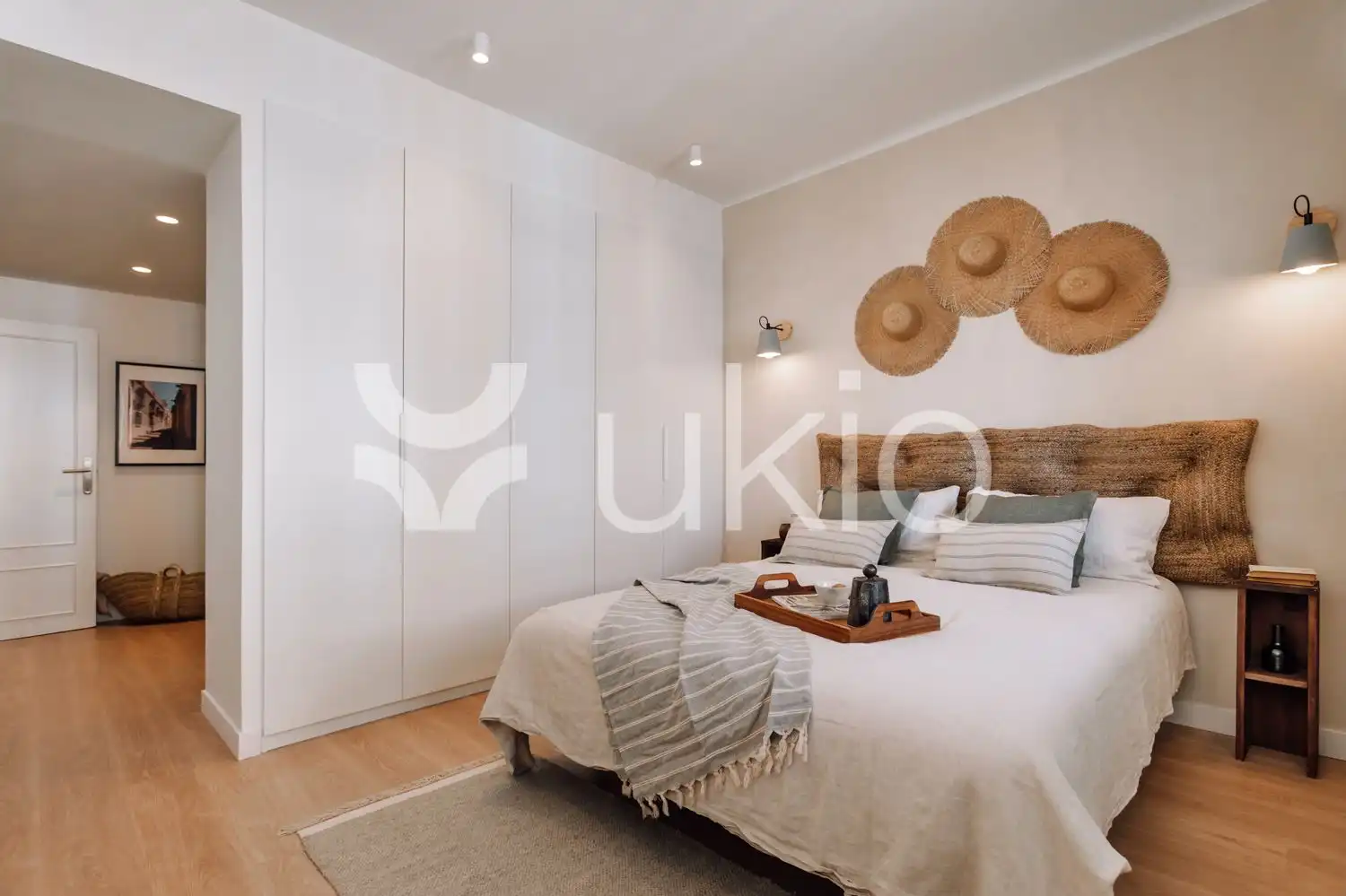 Habitación de Apartamento de alquiler en Barcelona con Aire acondicionado, Calefacción y Terraza