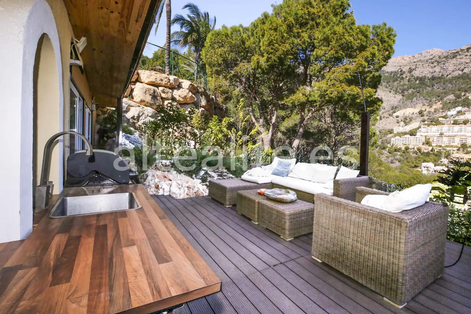 Terrace of Houses for sale in Altea  with Air Conditioner, Private garden and Terrace