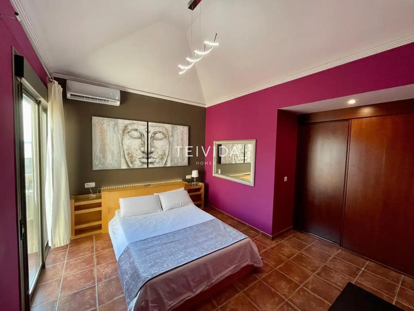 Bedroom of Detached homes for sale in Granadilla de Abona  with Air Conditioner, Terrace and Swimming Pool