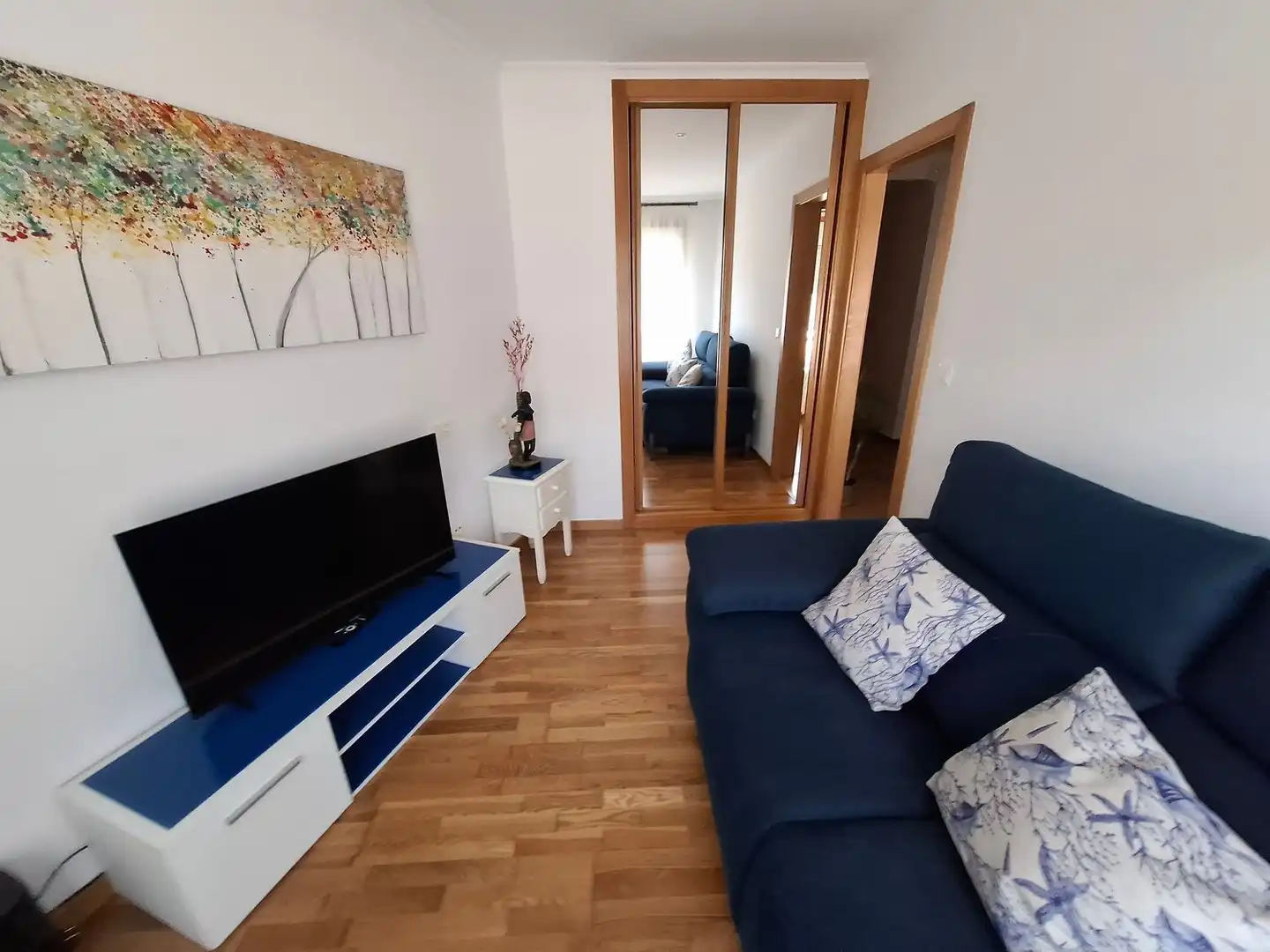 Sala de estar de Piso en venta en A Cañiza   con Calefacción y Trastero