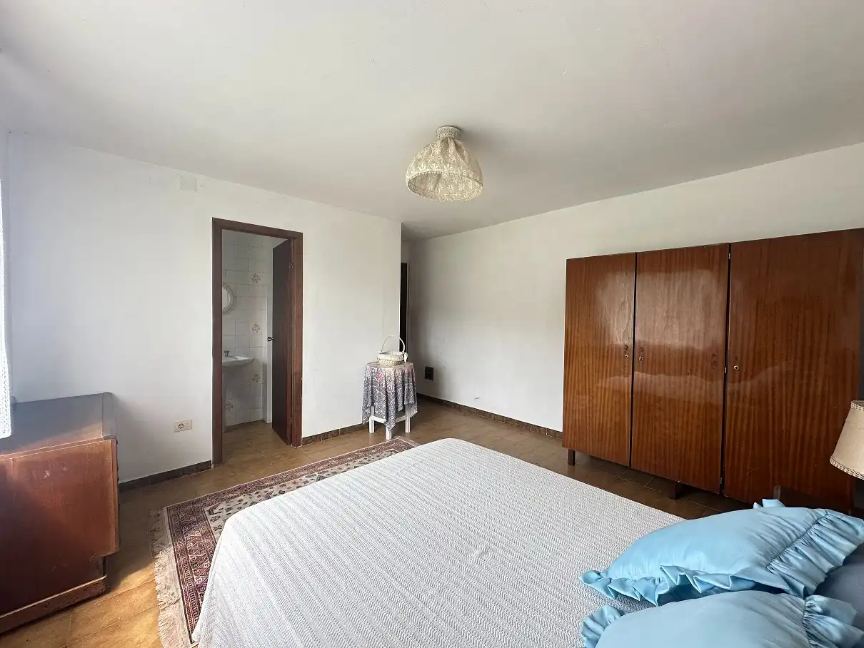 Habitación de Casa o chalet en venta en O Pino  con Jardín privado, Terraza y Amueblado
