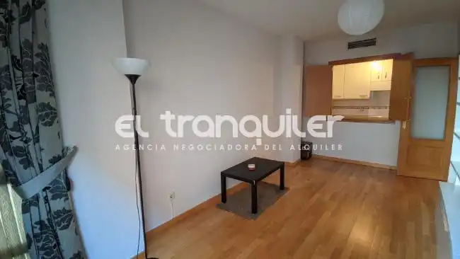 Living room of Flat for rent in Madrid  with Air Conditioner, Swimming Pool and Washing machine