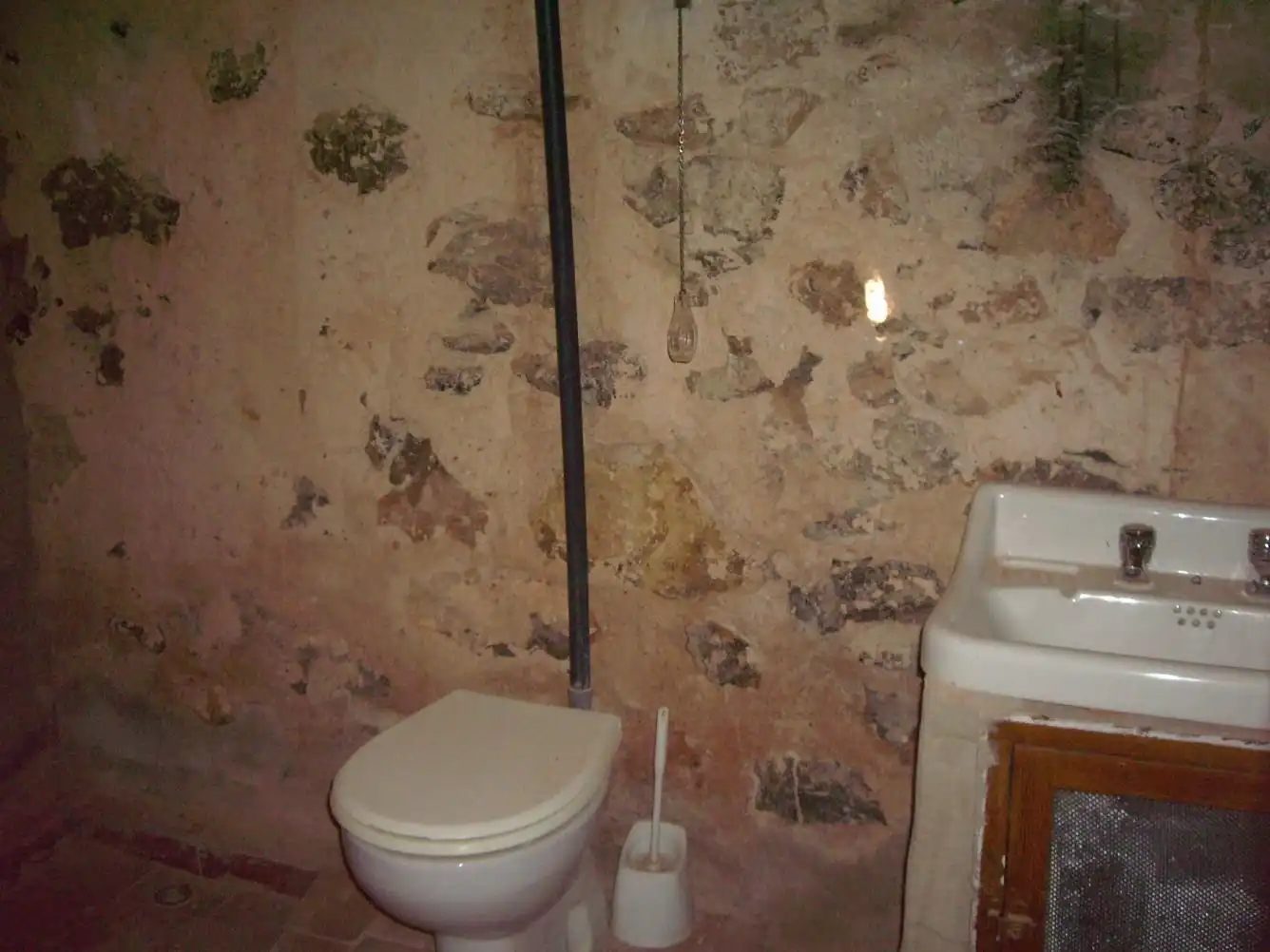 Bany de Finca rústica en venda en Alicante / Alacant amb Jardí privat, Terrassa i Traster