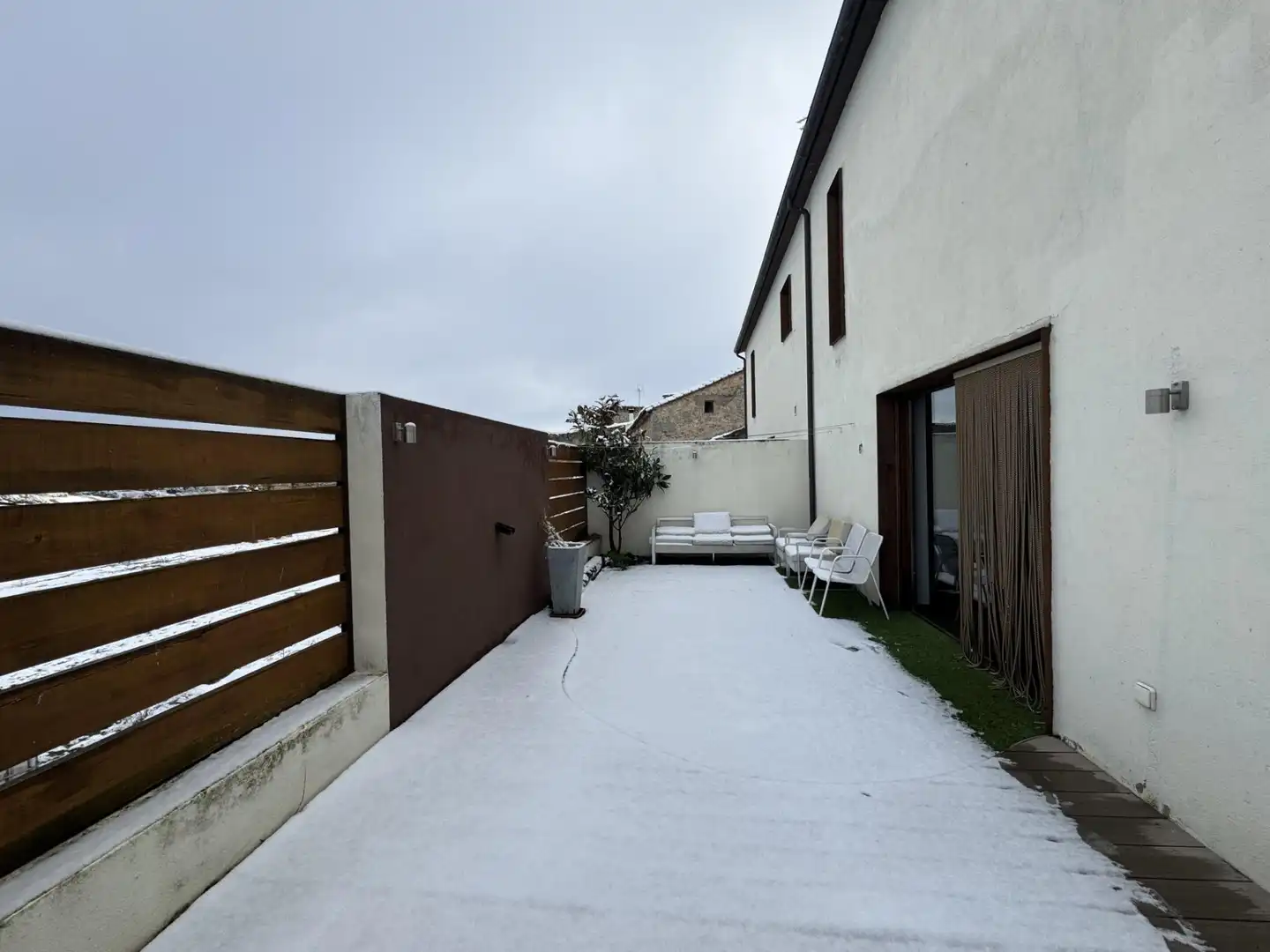 Terrassa de Casa o xalet en venda en Bonilla de la Sierra amb Jardí privat