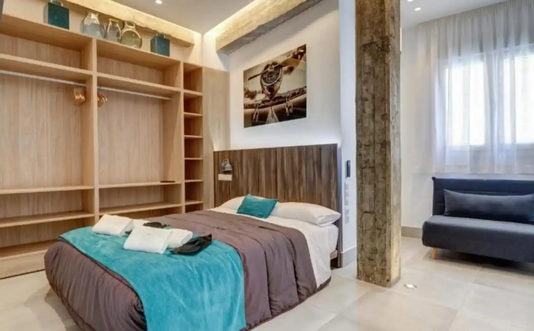 Bedroom of Flat for rent in Centro