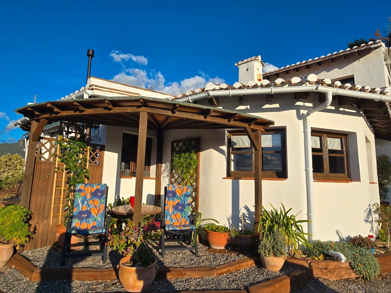 Terrace of House or chalet for sale in Alcaucín  with Air Conditioner, Terrace and Swimming Pool