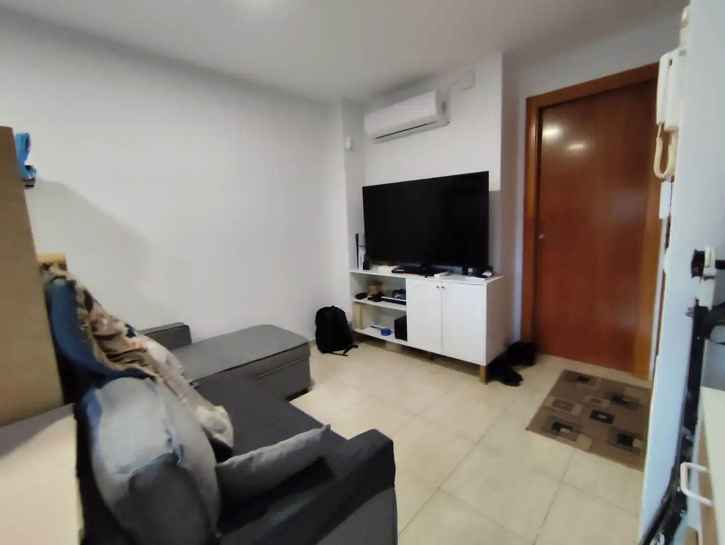 Wohnzimmer von Wohnung zum Verkauf in Vilanova del Camí mit Klimaanlage, Möbliert und Ofen