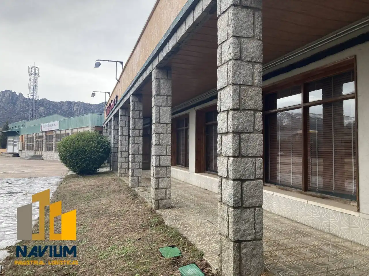 Exterior view of Industrial buildings for sale in La Cabrera  with Heating and Alarm