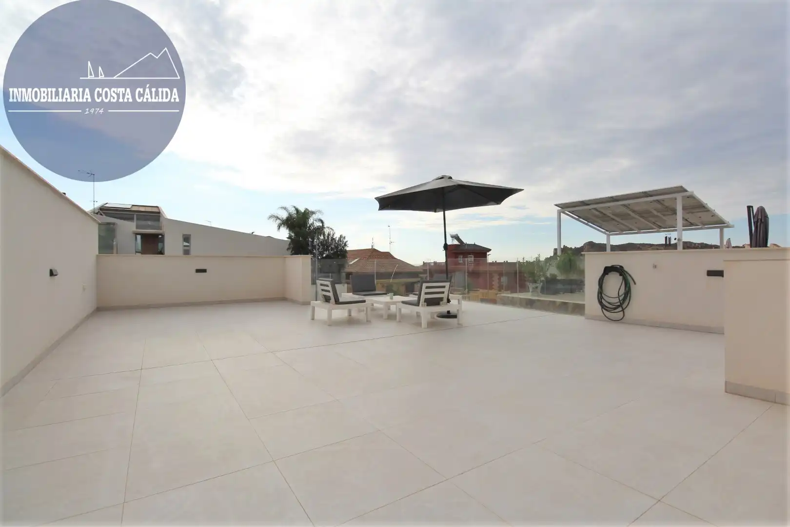 Terraza de Casa adosada en venta en Águilas con Aire acondicionado, Calefacción y Jardín privado
