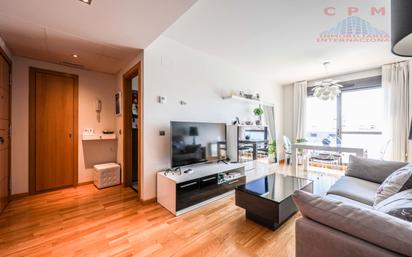 Living room of Flat to rent in  Madrid Capital  with Air Conditioner