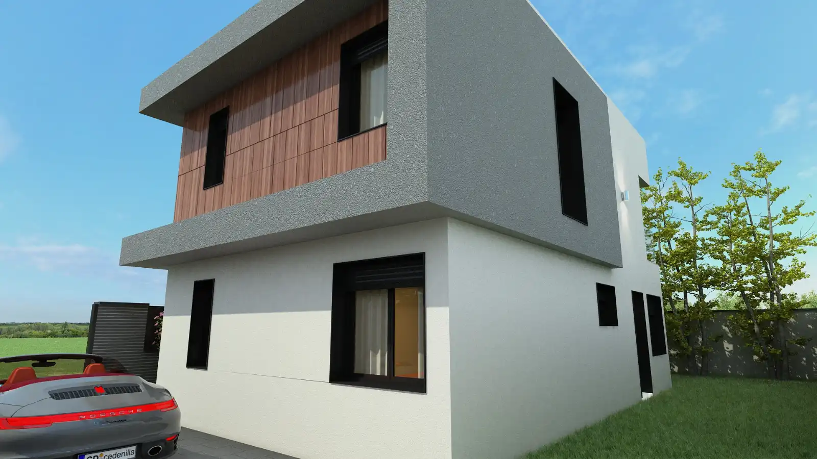 Exterior view of Houses for sale in Móstoles  with Air Conditioner, Heating and Private garden