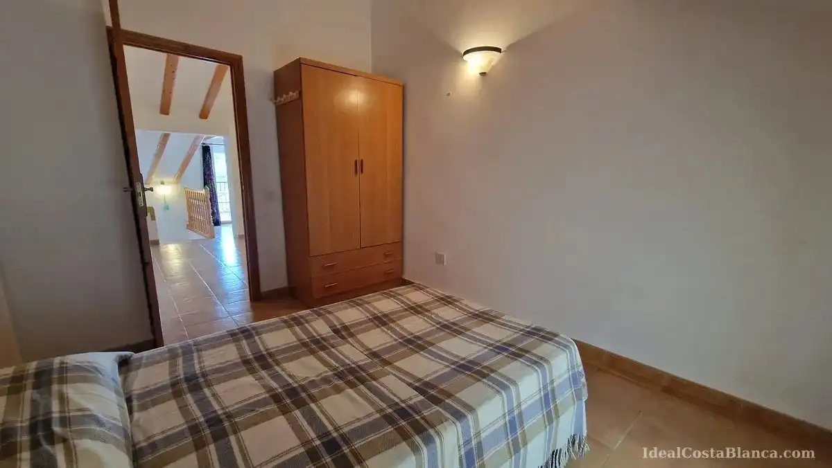 Schlafzimmer von Country house zur Miete in El Castell de Guadalest, Alicante