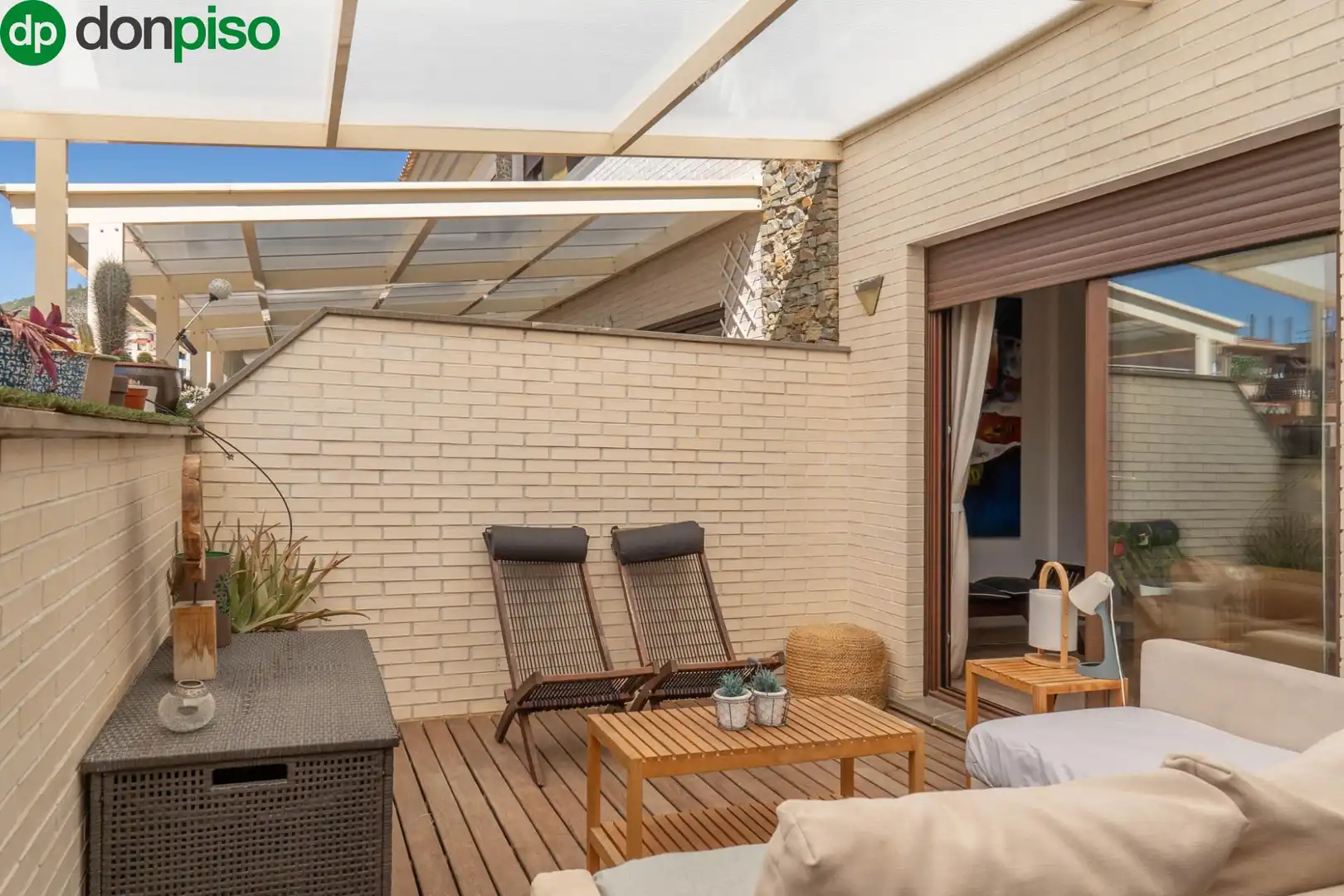 Terrasse von Einfamilien-Reihenhaus zum Verkauf in Granada mit Klimaanlage und Terrasse