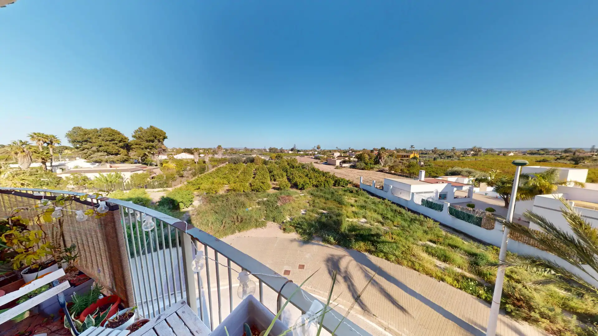 Terraza de Piso en venta en Elche / Elx con Amueblado y Balcón